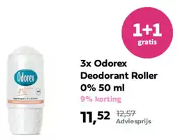 Plein.nl 3x. Deodorant Roller 0% aanbieding