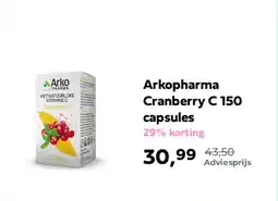 Plein.nl Arkopharma Cranberry C aanbieding