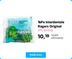 Plein.nl TePe Interdentale Ragers Original aanbieding