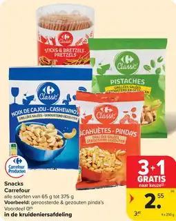 Carrefour Snacks Carrefour aanbieding