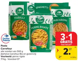 Carrefour Pasta Carrefour aanbieding