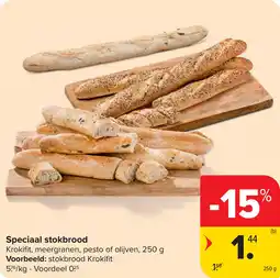 Carrefour Speciaal stokbrood aanbieding