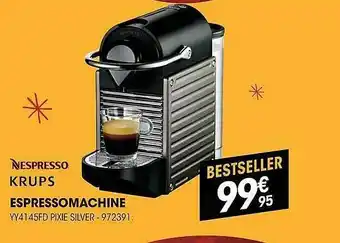 Electro Depot Nespresso Krups Espressomachine aanbieding