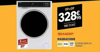 Electro Depot Sharp Wamaschine aanbieding