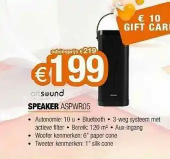 Artsound Speaker Aspwr05