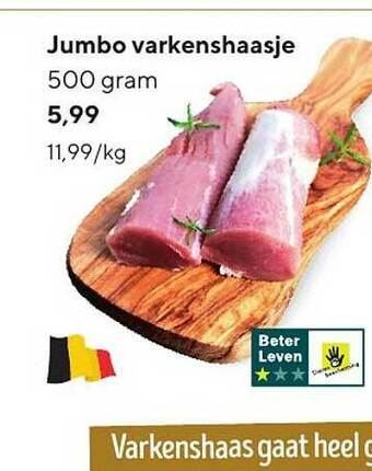 Jumbo Jumbo Varkenshaasje aanbieding