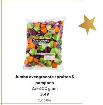 Jumbo Jumbo Ovengroente Spruiten & Pompoen aanbieding