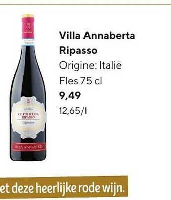Jumbo Villa Annaberta Ripasso aanbieding