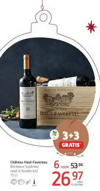 Spar Château Haut-favereau aanbieding