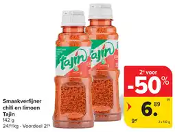 Carrefour Smaakverfijner chili en limoen Tajin aanbieding