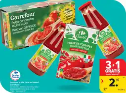 Carrefour Tomaten in blik, brik en bokaal Carrefour aanbieding