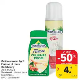 Carrefour Culinaire room light Finesse of room Carlsbourg aanbieding