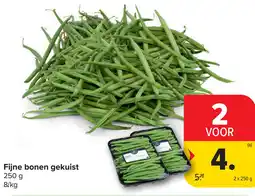 Carrefour Fijne bonen gekuist aanbieding