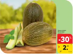 Carrefour Groene meloen Piel de Sapo aanbieding