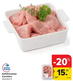Carrefour Kalfsfricassee Carrefour aanbieding