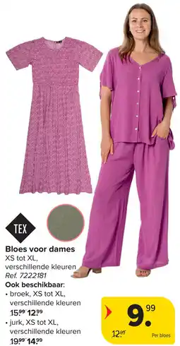 Carrefour Bloes voor dames aanbieding