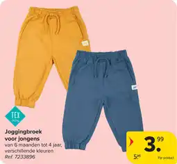 Carrefour Joggingbroek voor jongens aanbieding