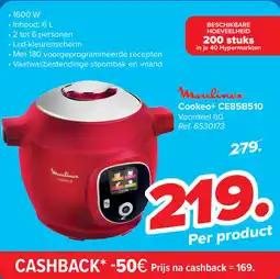 Carrefour Moulinex Cookeo+ CE85B510 aanbieding