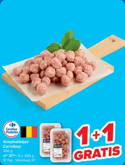 Carrefour Soepballetjes Carrefour aanbieding