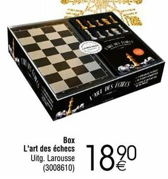Cora Box l`art des échecs aanbieding