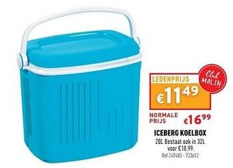 Trafic Iceberg koelbox aanbieding