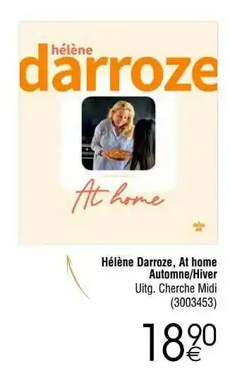 Cora Hélène darroze, at home automne-hiver aanbieding