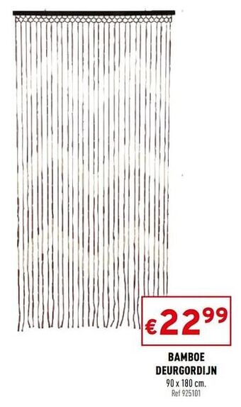 Trafic Bamboe deurgordijn aanbieding