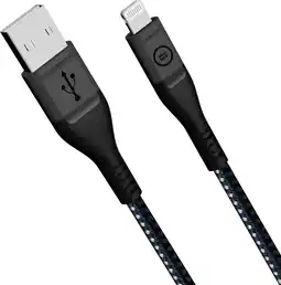 Coolblue BlueBuilt Câble USB-A vers Lightning 1,5 m Kevlar Noir aanbieding