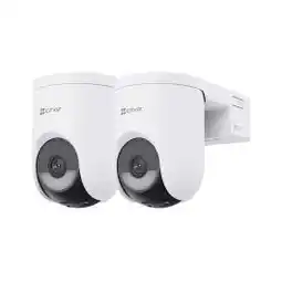 Electro Depot BEVEILIGINGSCAMERA EZVIZ PACK HB8 LITE X2 aanbieding