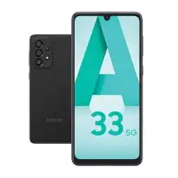 Electro Depot SAMSUNG A33 128GB ZWART - Refurbished grade A+ aanbieding