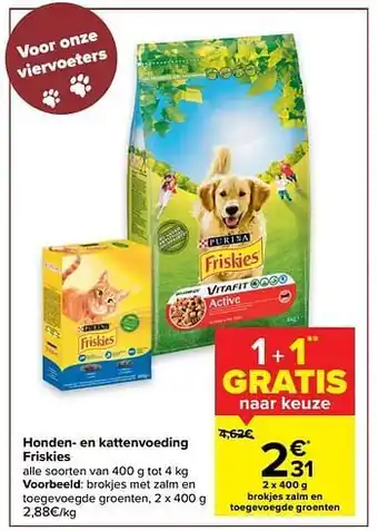 Carrefour Brokjes met zalm en toegevoegde groenten aanbieding