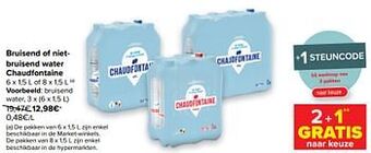 Carrefour Bruisend water aanbieding