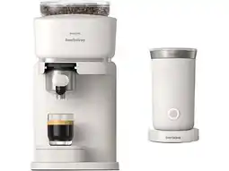 Krëfel Espressomachine Baristina BAR303/00 + Melkopschuimer Wit aanbieding
