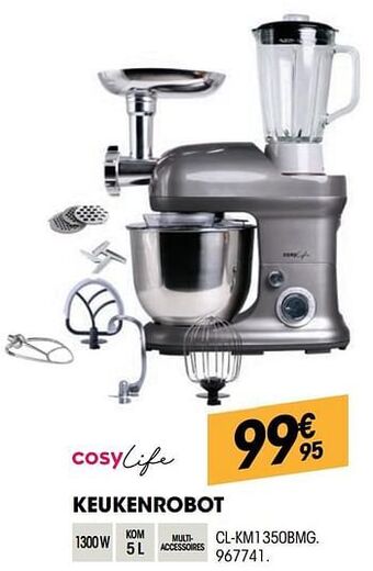 Electro Depot Cosylife keukenrobot cl-km1350bmg aanbieding