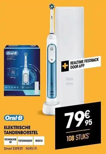 Electro Depot Oral-b elektrische tandenborstel smart expert aanbieding