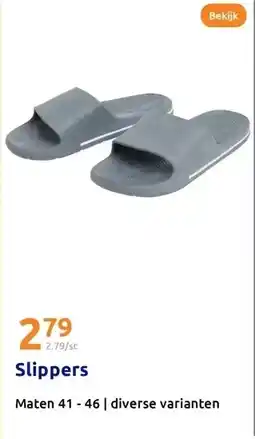 Action Slippers aanbieding