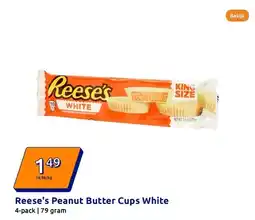 Action Reese's Peanut Butter Cups White aanbieding