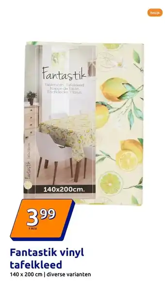 Action Fantastik vinyl tafelkleed aanbieding