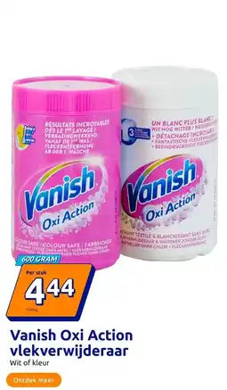 Action Vanish Oxi Action vlekverwijderaar aanbieding