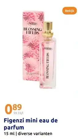 Action Figenzi mini eau de parfum aanbieding