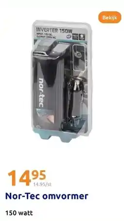 Action Nor-Tec omvormer aanbieding