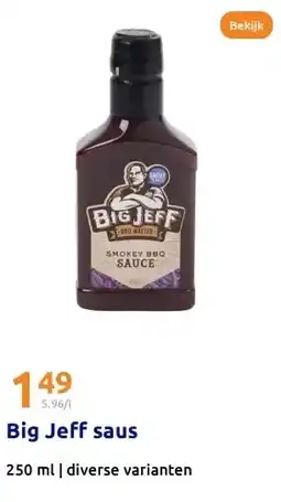 Action Big Jeff saus aanbieding