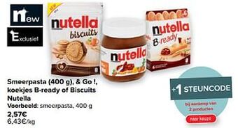 Carrefour Market Smeerpasta aanbieding