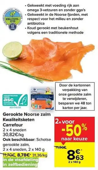 Schotse gerookte zalm