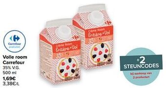 Carrefour Volle room carrefour aanbieding