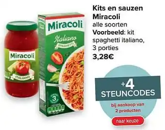 Carrefour Kit spaghetti italiano aanbieding