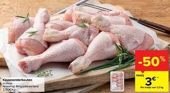 Carrefour Kippenonderbouten aanbieding