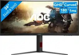 Coolblue AOC CU34G4 aanbieding