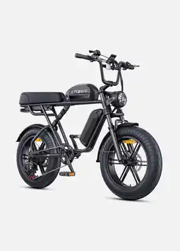 Decathlon Engwe M1 Fatbike E-bike, E-bike, topsnelheid 25 km/u, dubbele accu's aanbieding