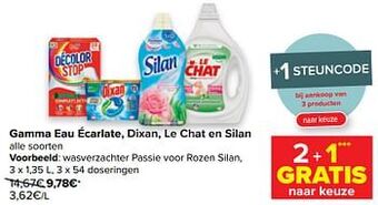 Carrefour Wasverzachter passie voor rozen silan aanbieding